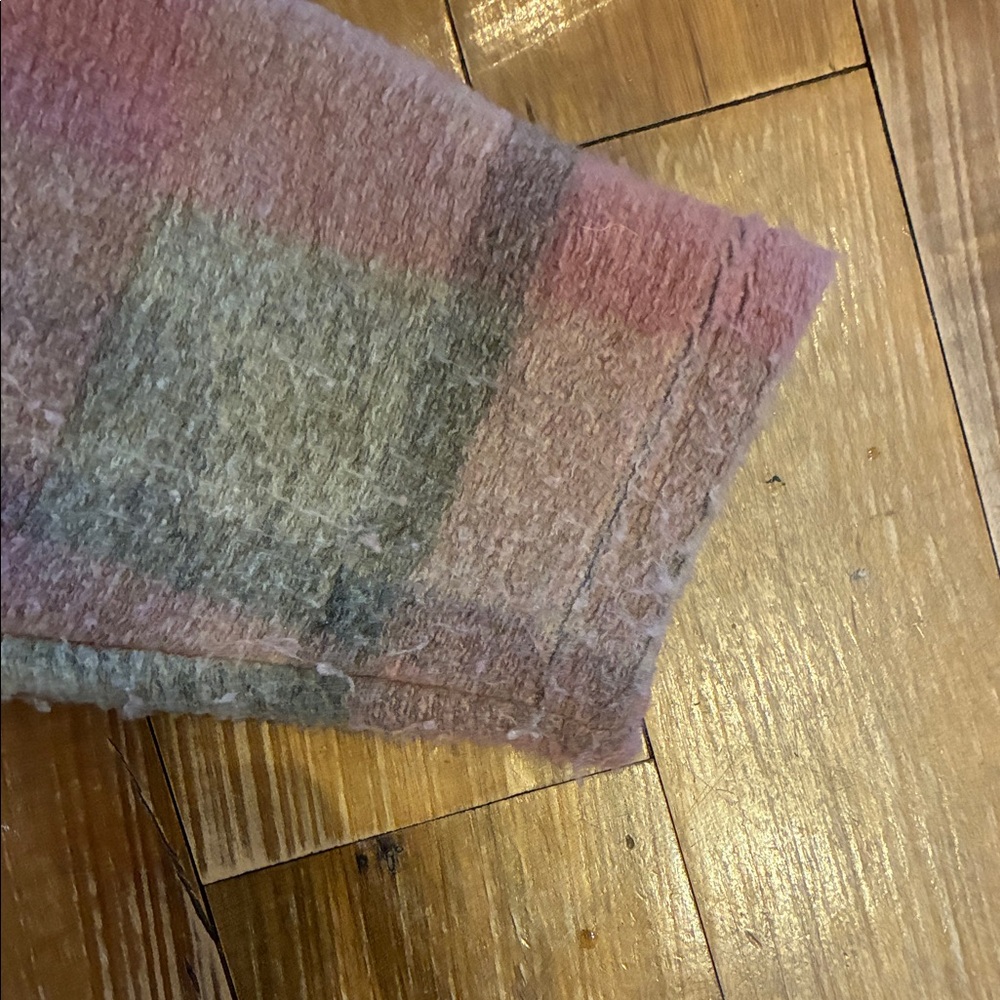 Xirena Pink Plaid Coat - Picture 5 of 6